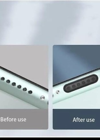 10'lu Cep Telefonu Toz Filtresi  Telefon Hoparlör Koruyucu - Görsel 2