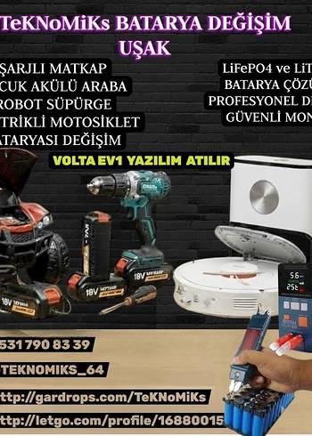 Teknomiks Batarya Değişim ve Yazılım Hizmeti