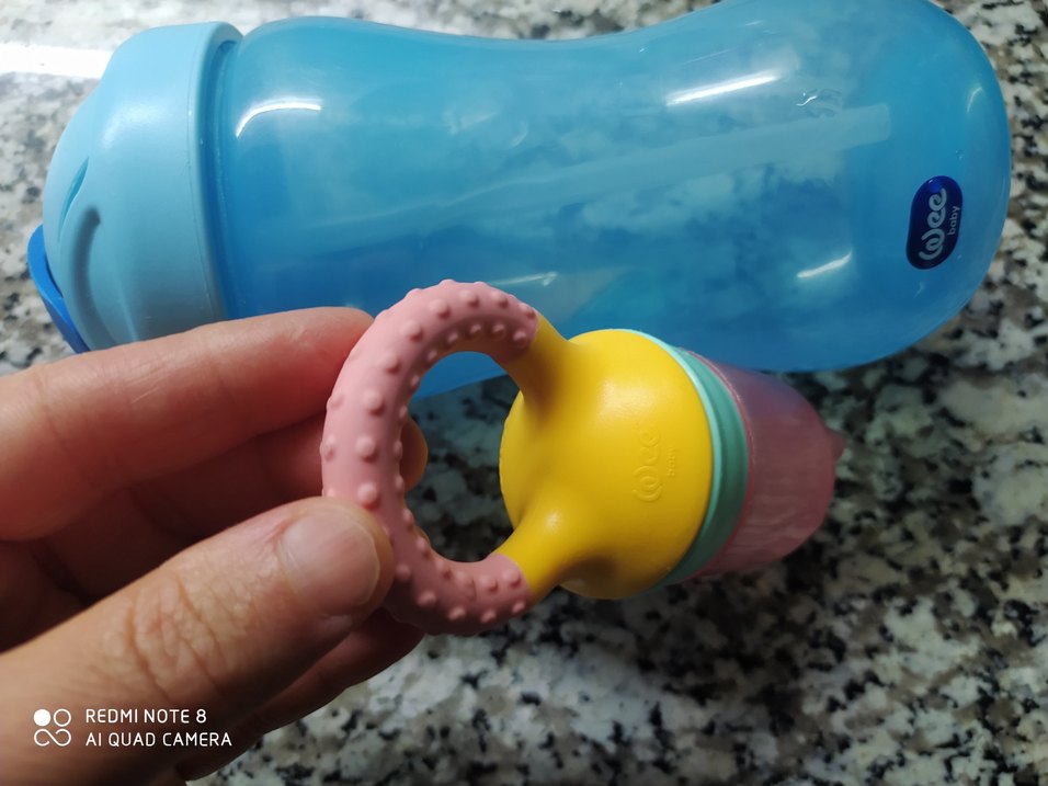 Renkli Mavi püre Emziği ve suluk - Görsel 3