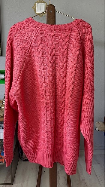 Triko oversized elbise