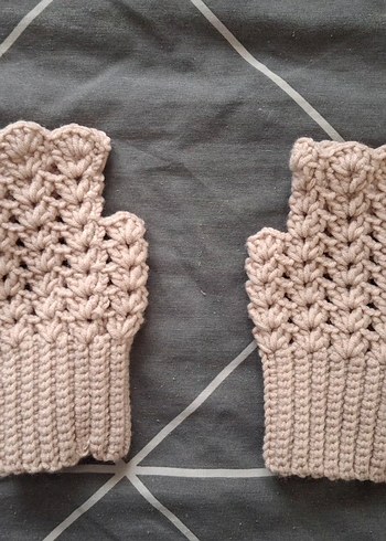 Örgü Kadın Eldiven - Görsel 2