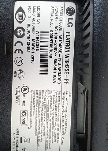 LG 19 İnç Monitör - Görsel 3