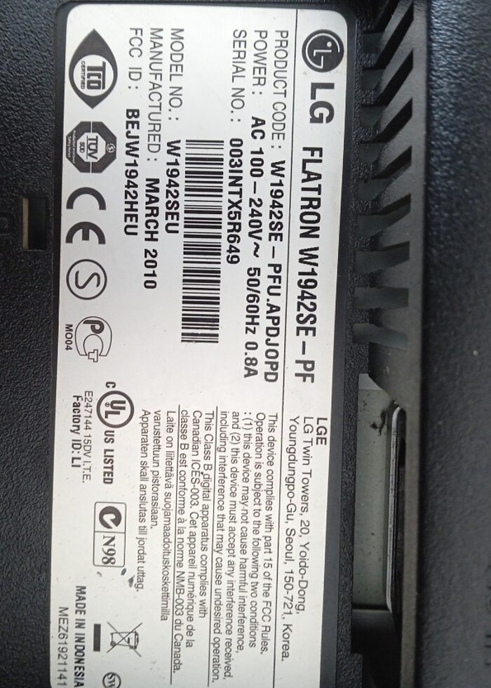 LG 19 İnç Monitör - Görsel 3