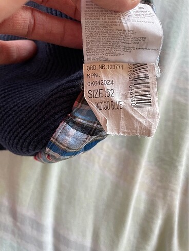 Erkek Bebek iki adet bere ve bir adet bambu kilotlu çorap - Görsel 4