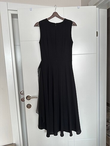 36 Beden siyah Renk Roman elbise