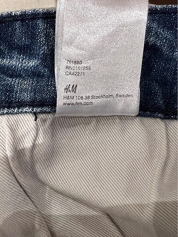 s Beden H&M kot şort