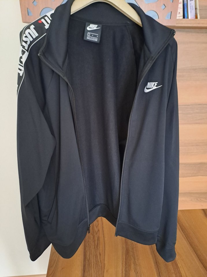 Nike Siyah Fermuarlı Erkek Eşofman Üstü - Görsel 2