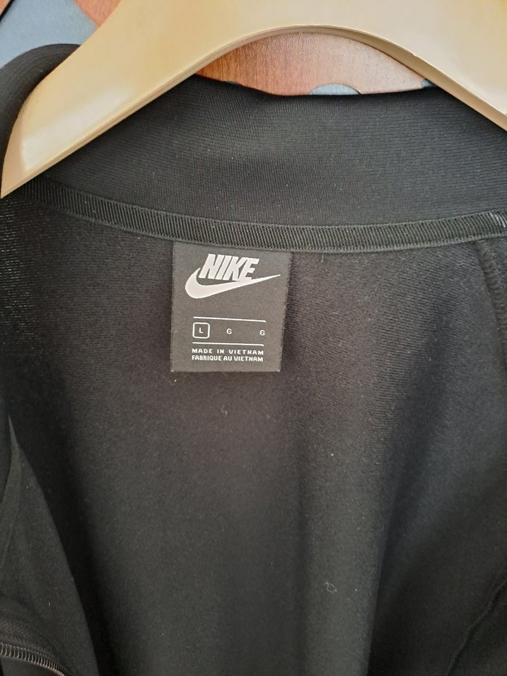 Nike Siyah Fermuarlı Erkek Eşofman Üstü - Görsel 3