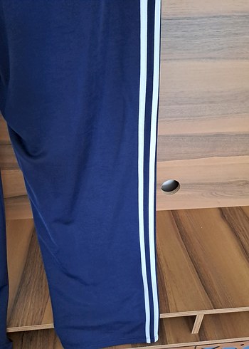 Lacivert Erkek Eşofman Altı Adidas Velcro - Görsel 8