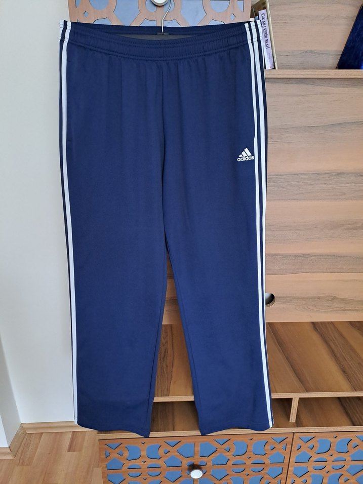 Lacivert Erkek Eşofman Altı Adidas Velcro - Görsel 4