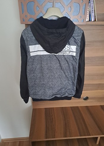 Çift Taraflı Erkek Çocuk Mont - Görsel 6