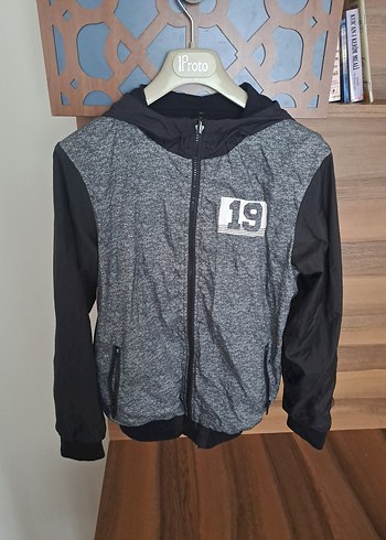 Çift Taraflı Erkek Çocuk Mont - Görsel 2