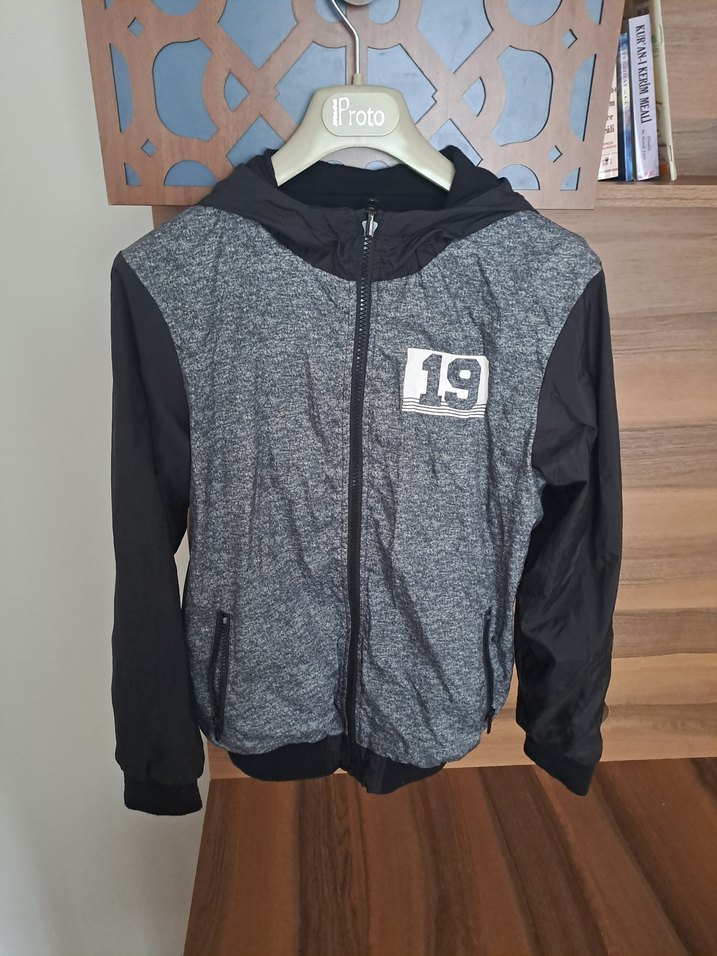 Çift Taraflı Erkek Çocuk Mont - Görsel 2