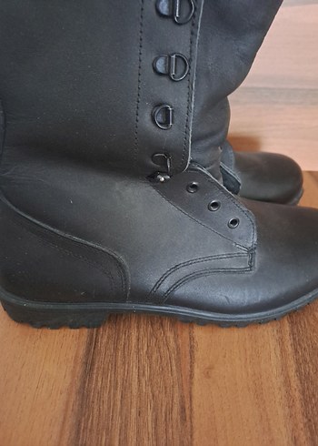 Siyah Erkek Asker Botu - Görsel 4