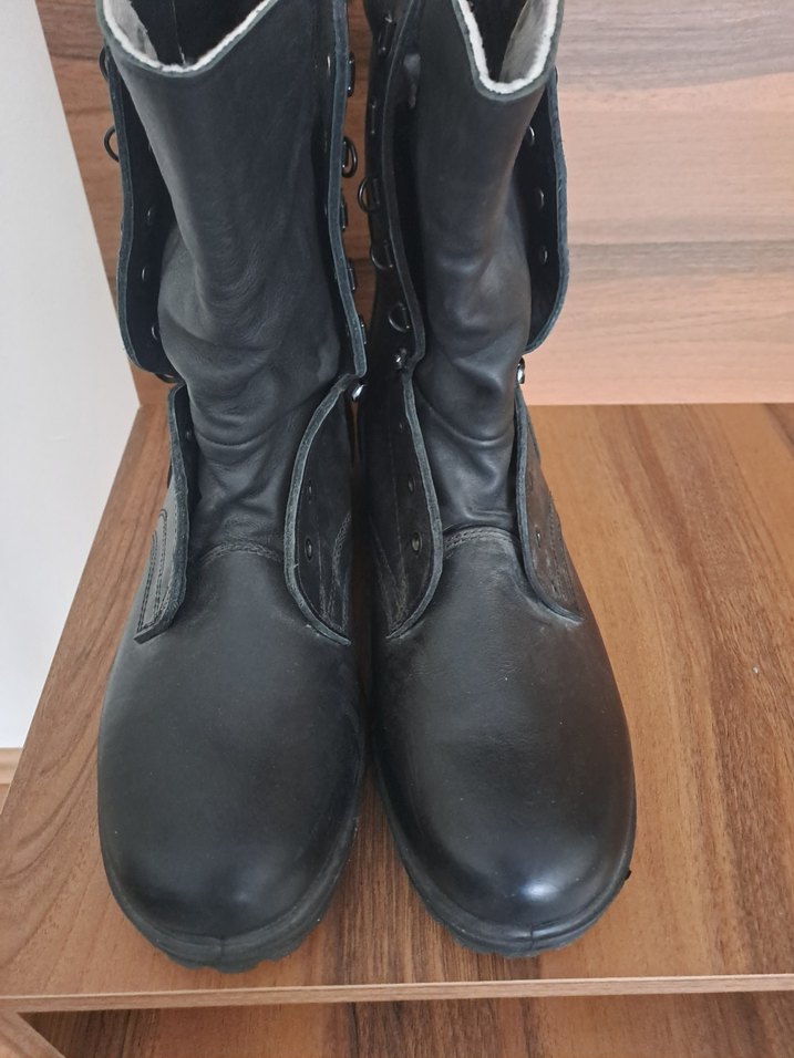 Siyah Erkek Asker Botu - Görsel 2