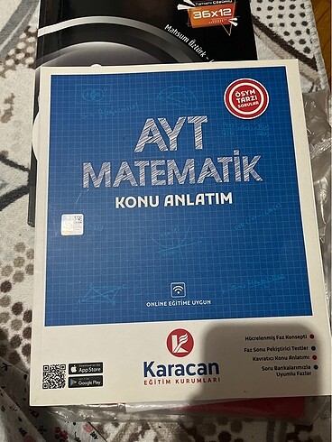 Karacan ayt mat konu anlatımlı soru bankası