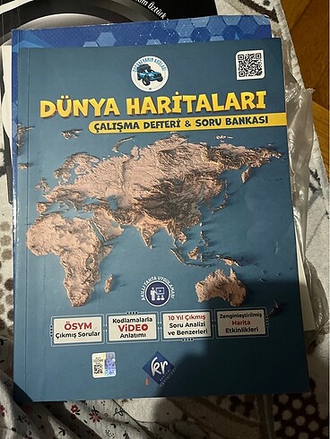 Kr akademi coğrafyanın kodları harita defteri