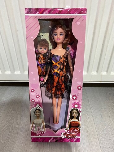 Barbie Barbie bebek orijinal kutusunda 2 li