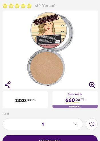 The Balm The Balm Mary lou aydınlatıcı