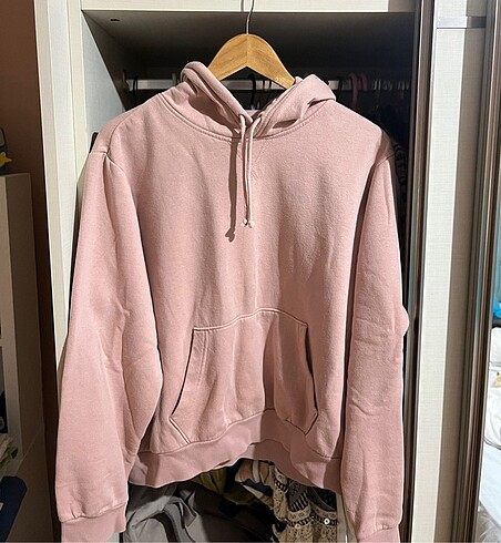 H&M Pembe Sweatshirt