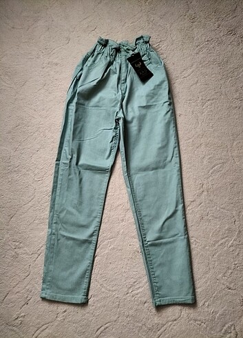Diğer Beli lastikli mom Jean
