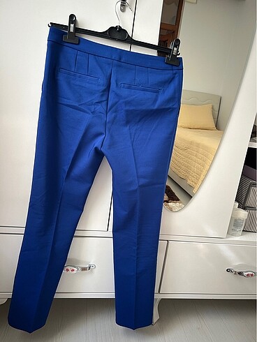 38 Beden mavi Renk Herry Marka Orijinal Kumaş Pantalon