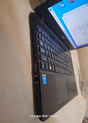 Siyah Acer Dizüstü Bilgisayar - Görsel 8