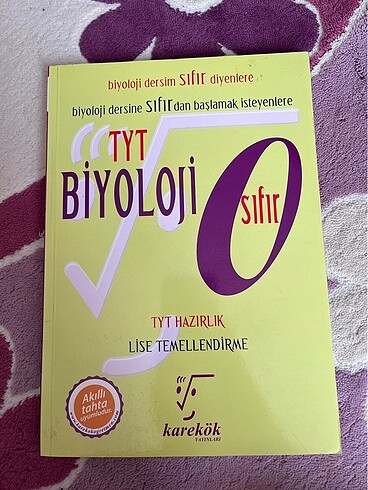 tyt biyoloji konu anlatımlı test kitabı