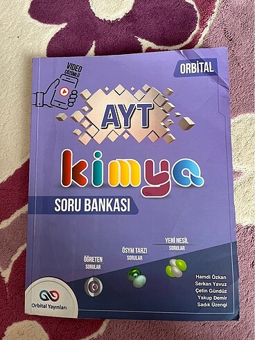 ayt kimya test kitabı