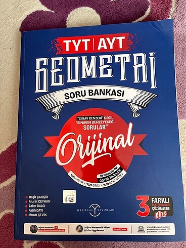 tyt ayt geometri test kitabı