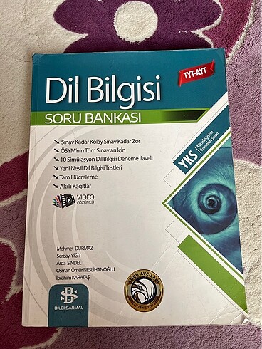 tyt ayt dil bilgisi test kitabı