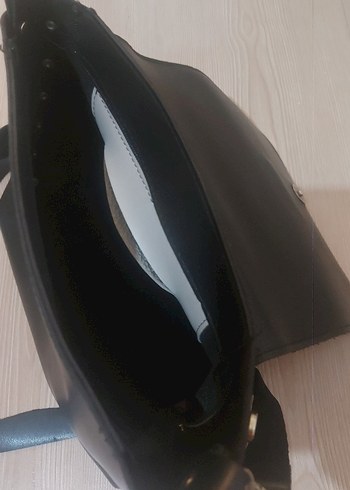 Beymen Siyah Deri Tokalı Kadın Çanta - Görsel 4