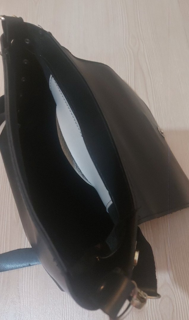 Beymen Siyah Deri Tokalı Kadın Çanta - Görsel 4