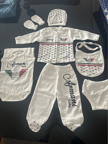 Armani desen bebek takım - Görsel 2