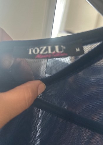 m Beden lacivert Renk Lacivert Kadife Midi Elbise, Uzun Kollu