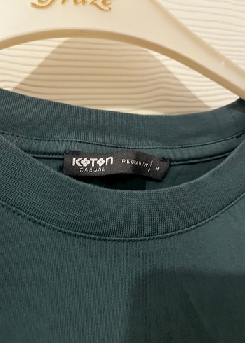 Erkek Yeşil Baskılı Kısa Kollu Tişört - Görsel 2