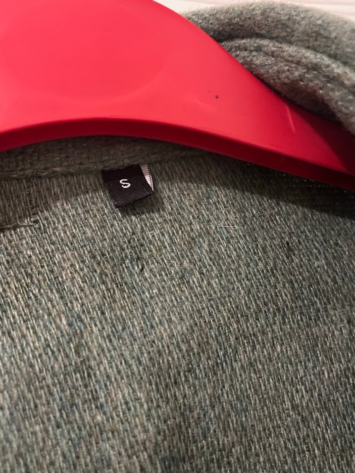 Düğmeli Yeşil Kadın Midi Ceket - Görsel 3