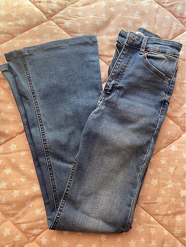 32 Beden mavi Renk Ispanyol jeans