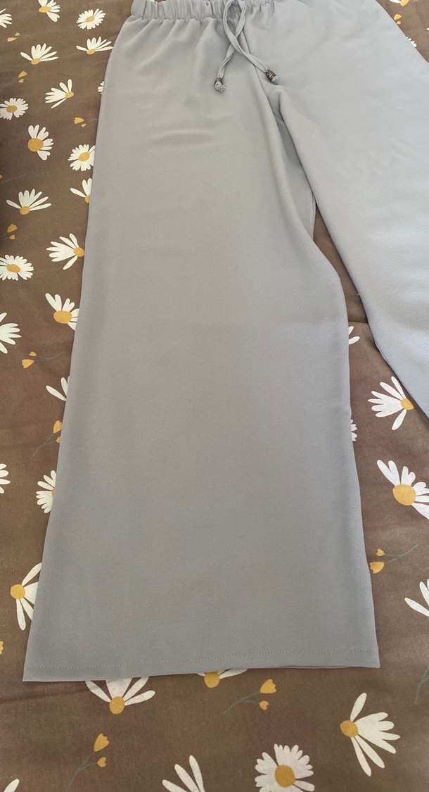 Gri Salaş Kadın Pantolon - Görsel 2