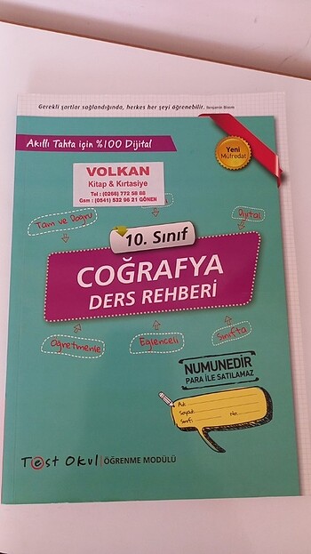 Tyt coğrafya konu anlatımlı test kitabı 