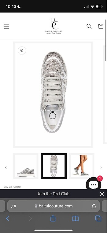 Jimmy Choo Jimmy Choo sneaker ayakkabı