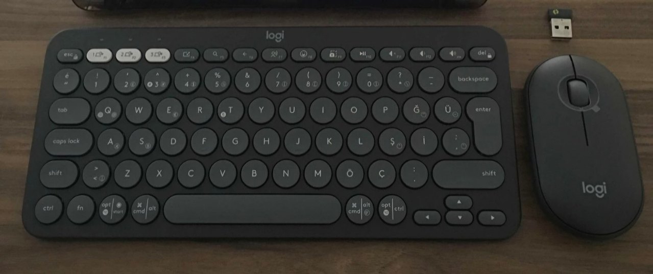 Logitech pebble 2 combo klavye - Görsel 2