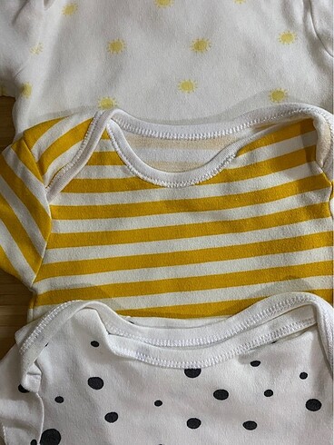Primark 3?lü Primark Zıbın Set 1-4 Ay