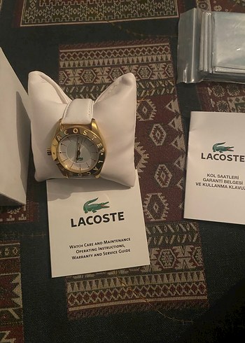 Beden Lacoste Kadın Klasik Altın Renk Saat