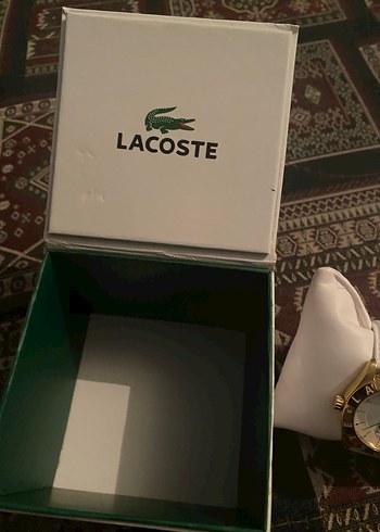 Beden altın Renk Lacoste Kadın Klasik Altın Renk Saat