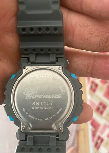 Skechers Erkek Turkuaz Dijital Saat - Görsel 3