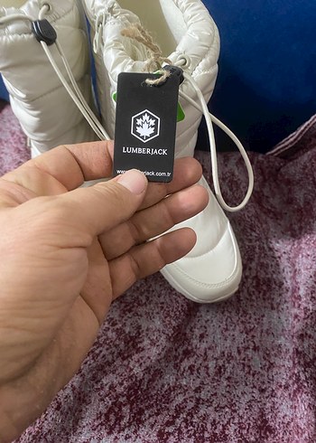 Beyaz Kadın Dolgu Topuklu Bot - Görsel 2