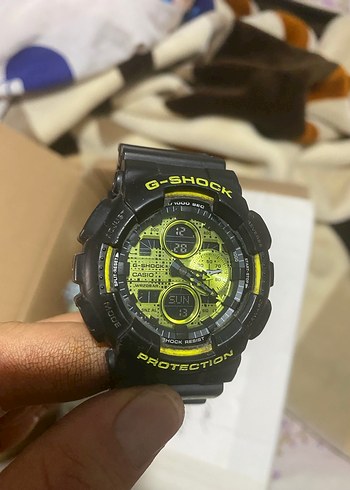 Siyah Sarı G-Shock Erkek Kol Saati - Görsel 6