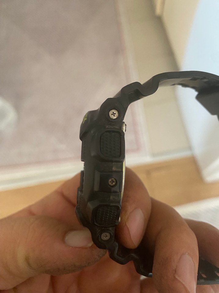 Siyah Sarı G-Shock Erkek Kol Saati - Görsel 2