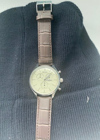 Minimalist Bej Erkek Saat - Görsel 5